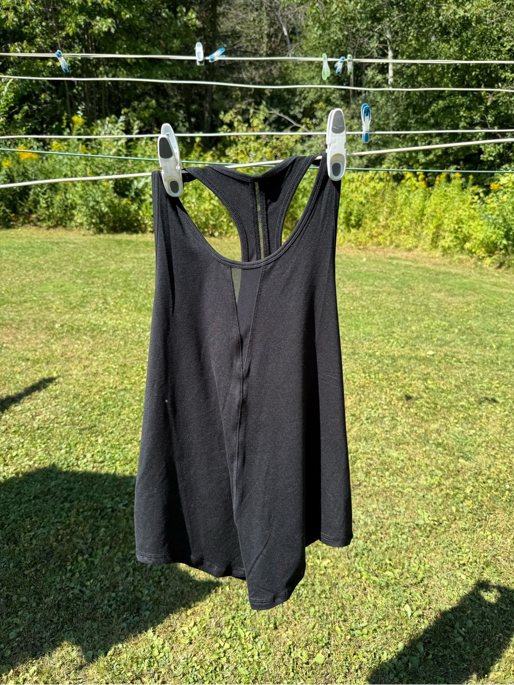 Black Racerback Women's Tank Top - Zyia